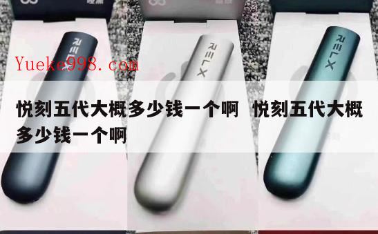 悦刻5代多少钱,一个悦客五代电子烟的成本
